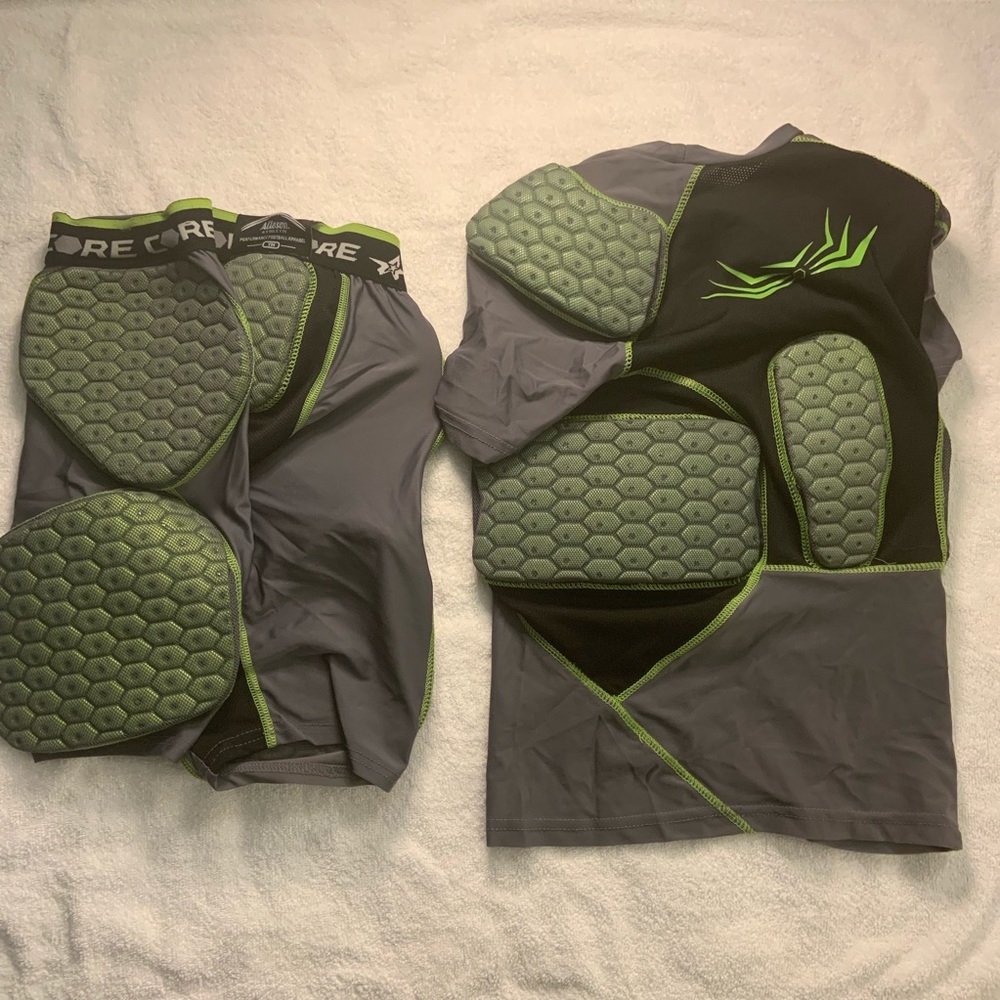 Youth football pads